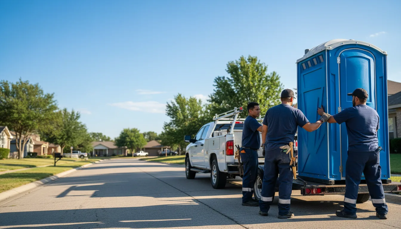 Portable Toilet Rental in Claude, TX near me